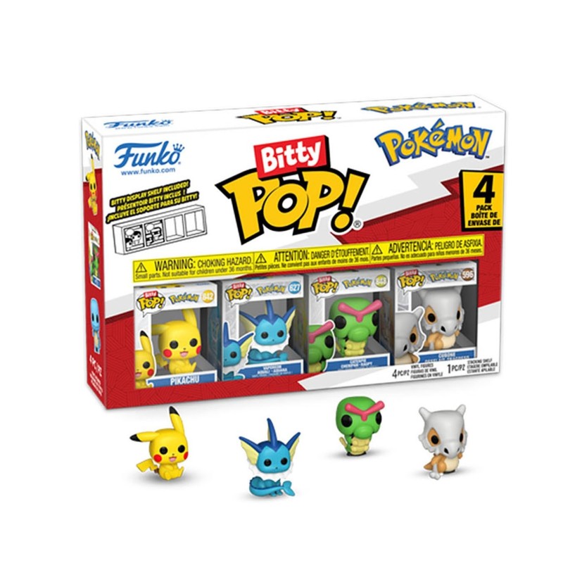 Funko Bitty POP! 4-Pack Pokémon Series 1 - Pokémon
