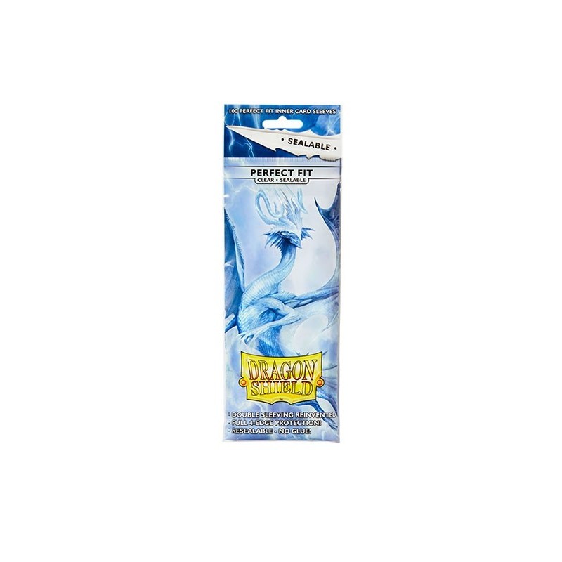Fundas Standard Perfect Fit Sealable Transparente (100 fundas) Dragon Shield.