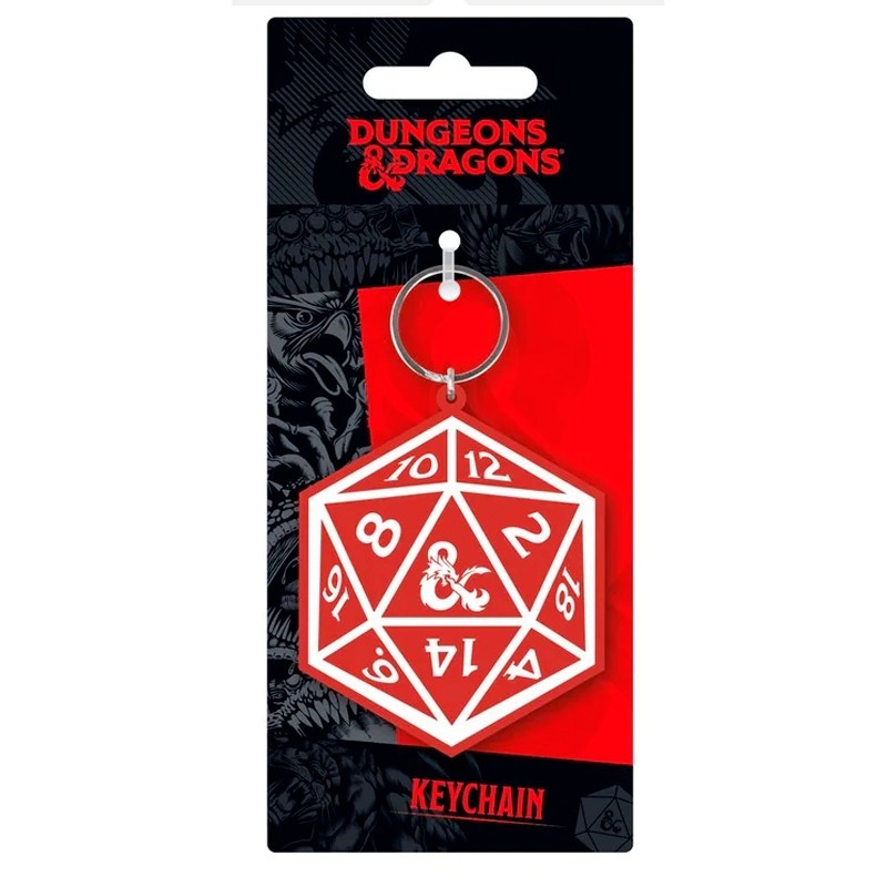 Llavero Dungeons and Dragons (DICE) PVC Pyramid International