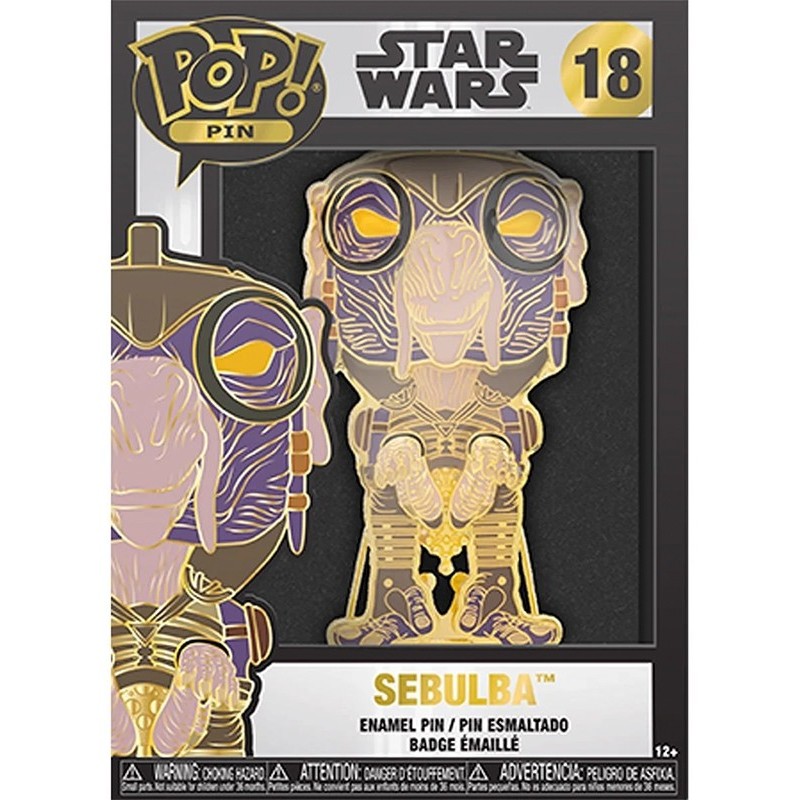 Funko POP! PIN Sebulba Star Wars.