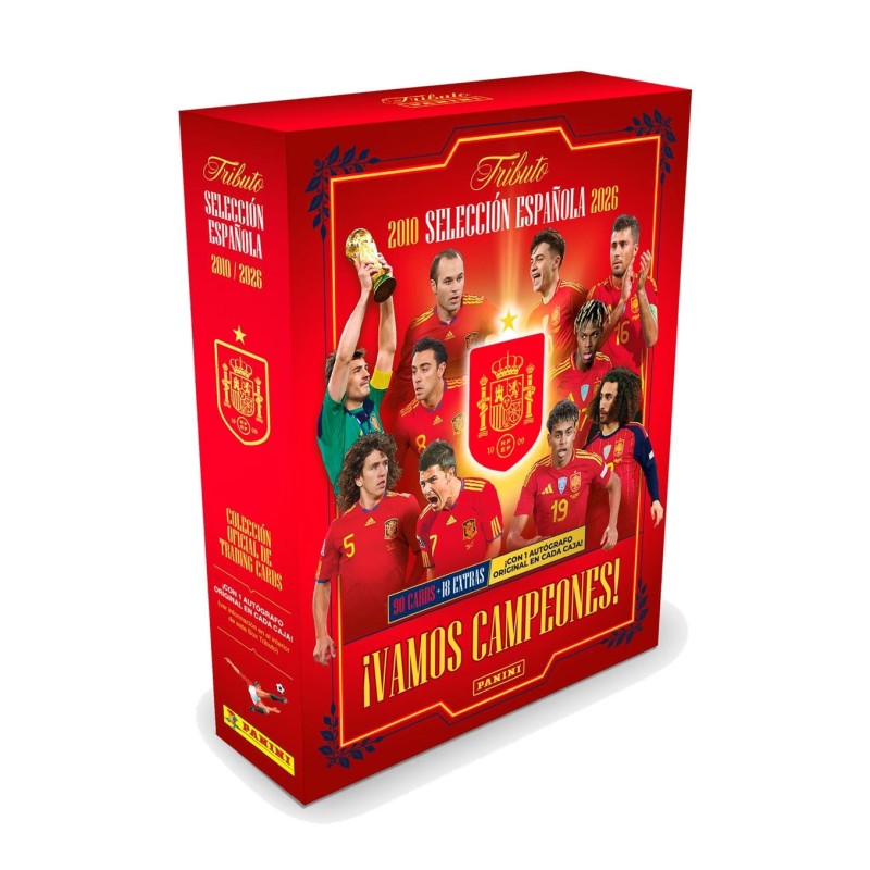 Collector Box - Tributo ¡VAMOS CAMPEONES! 2010-2026 - Panini Cromos