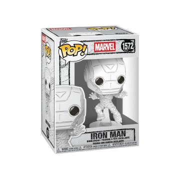 Funko POP! Vinyl Iron Man (Sketched Deco) - Marvel
