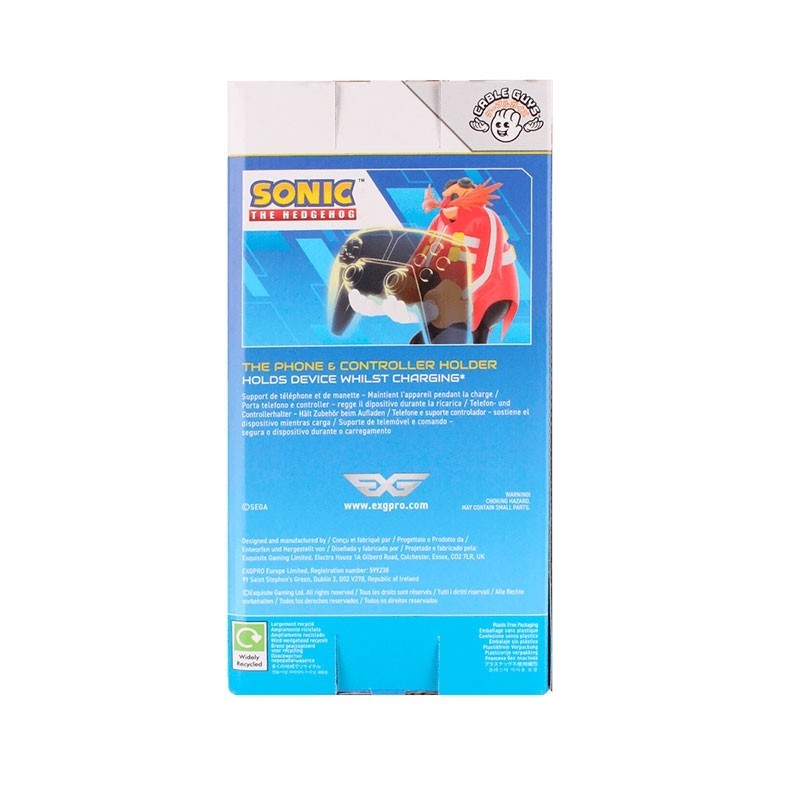 Figura Stand Cable Guys Original Controller and Phone Holder Modern Dr Eggman de Exquisite Gaming
