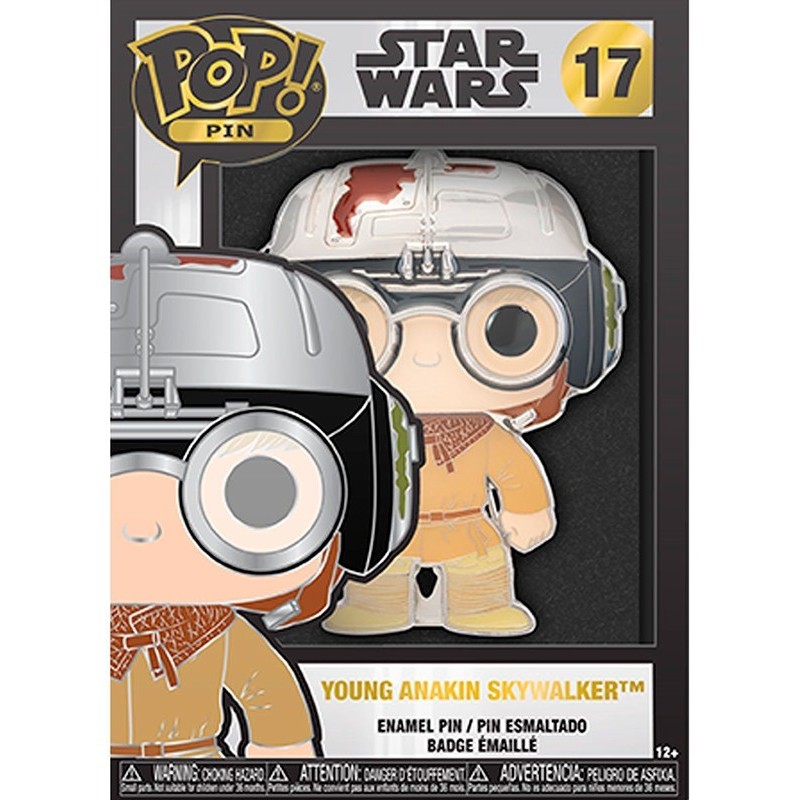 Funko POP! PIN Young Anakin Skywalker Star Wars.