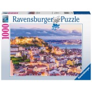 Puzzle 1000 pz - Fotos y Paisajes: Lisbon y su castillo