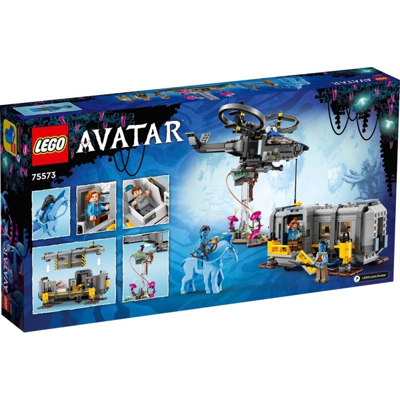 LEGO-75573 Avatar Montañas Flotantes: Sector 26 y Samson de la RDA