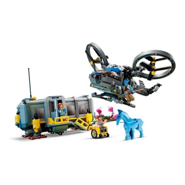 LEGO-75573 Avatar Montañas Flotantes: Sector 26 y Samson de la RDA