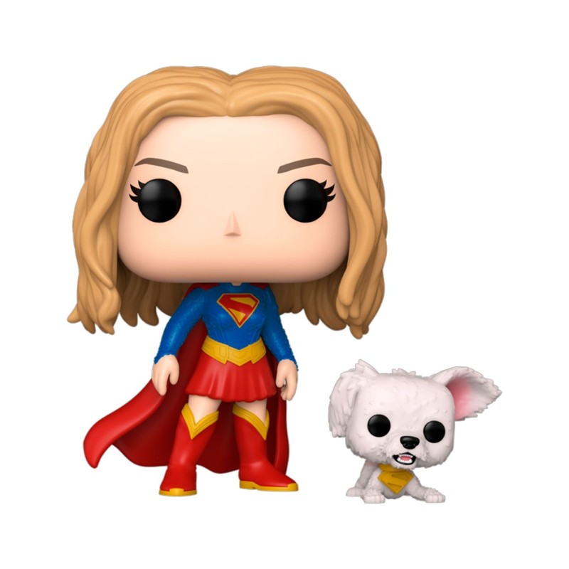 Funko POP! Vinyl & Buddy Supergirl with Puppy Krypto - DC Comics