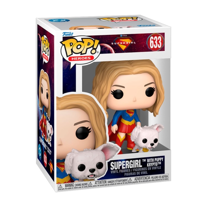Funko POP! Vinyl & Buddy Supergirl with Puppy Krypto - DC Comics