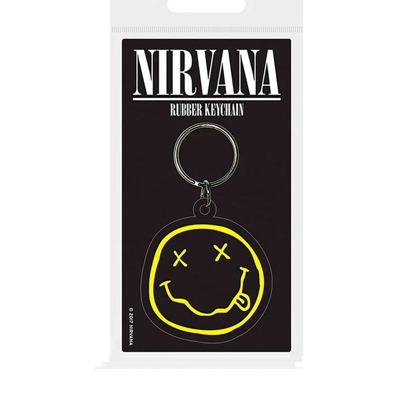 Llavero Música NIRVANA (SMILEY) Pyramid International