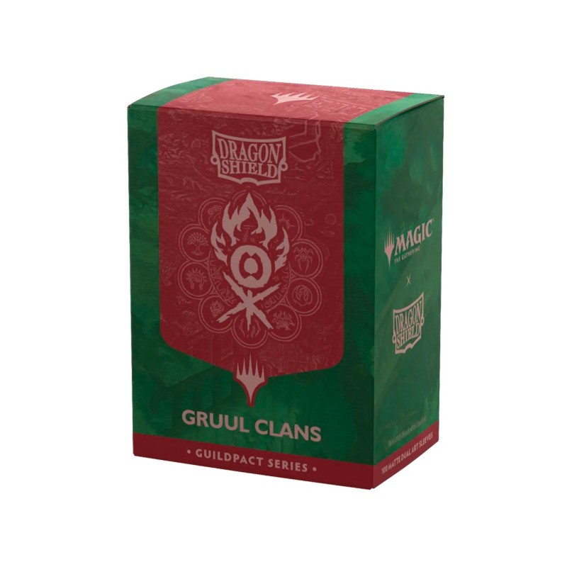Fundas Standard Matte Gruul Clans (100 unidades) Magic - Dragon Shield