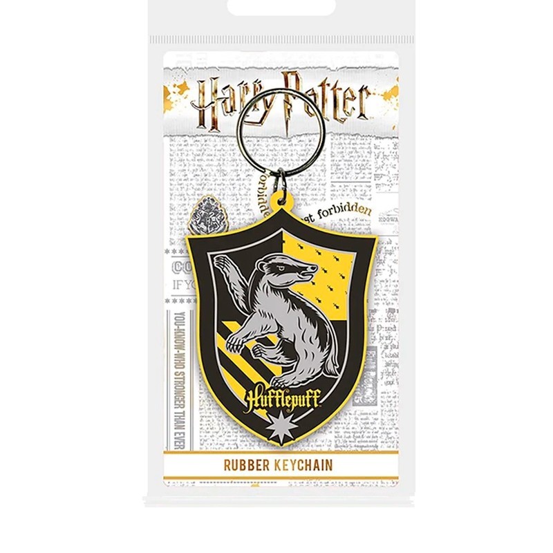 Llavero Harry Potter (CLASSIC CREST HUFFLEPUFF) PVC Pyramid International