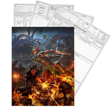 Character Sheets (2024) - Inglés - Wizards of the Coast - Dungeons and Dragons