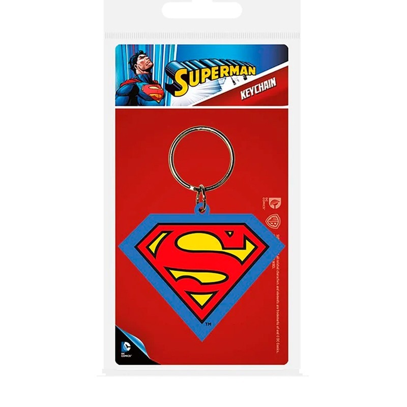 Llavero DC Comics SUPERMAN - (SHIELD) PVC Pyramid International