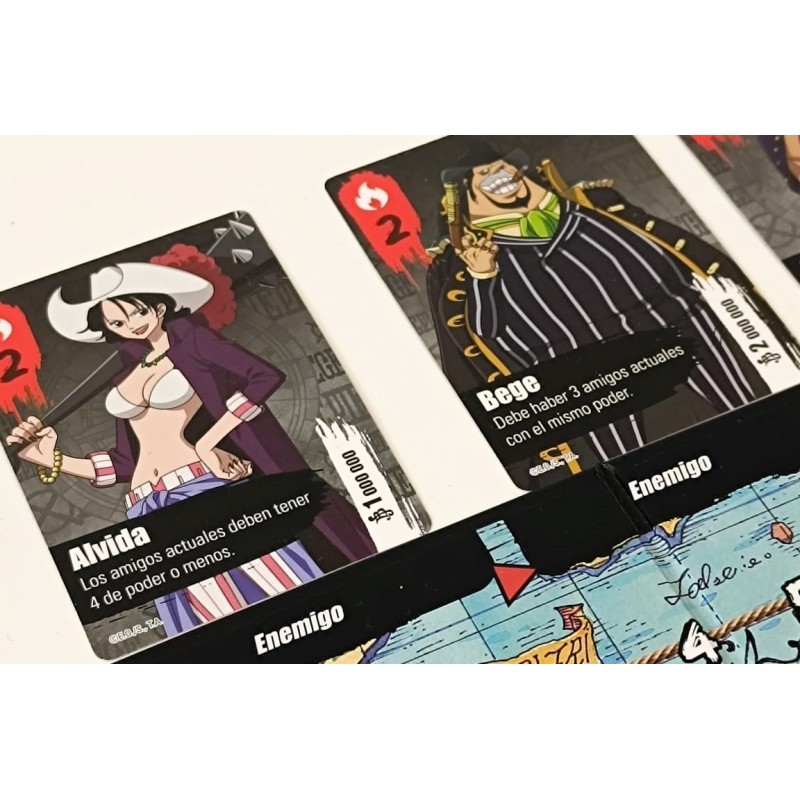 One Piece Nakama: amigos y enemigos en Español Juego de mesa de Tcg Factory