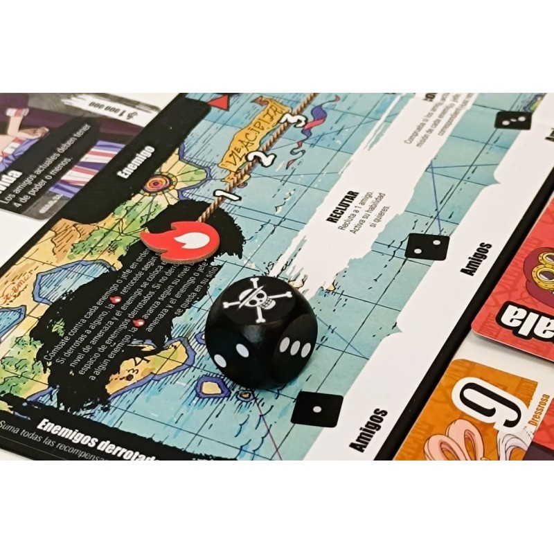 One Piece Nakama: amigos y enemigos en Español Juego de mesa de Tcg Factory