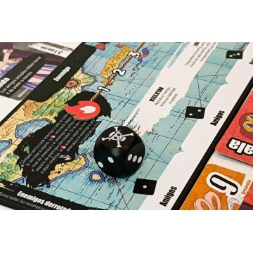 One Piece Nakama: amigos y enemigos en Español Juego de mesa de Tcg Factory