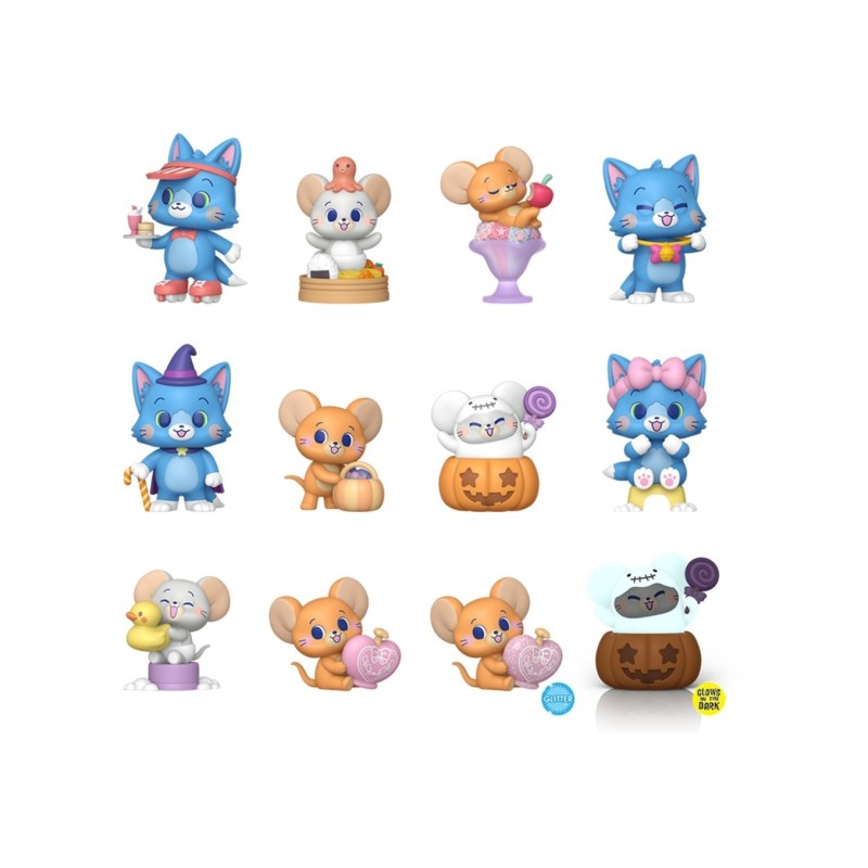 Funko Mystery Minis Tom and Jerry (Gokko) (12 unidades)
