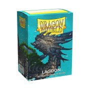 Fundas Standard Dual Matte Lagoon Saras Azul (100 fundas) Dragon Shield.