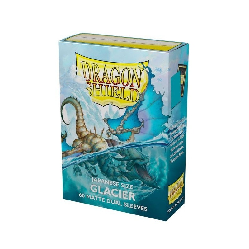 Fundas Small 59mm x 86mm Japanese Dual Matte Glacier Miniom Azul (60 fundas) Dragon Shield.