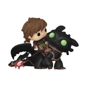 Funko Pop! Ride Deluxe Hiccup w/Toothless - Cómo Entrenar a Tu Dragón