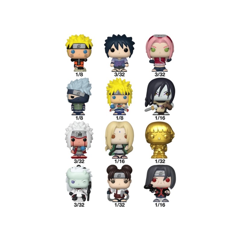 Funko Bitty POP! Singles Naruto Shippuden (32 unidades) - Naruto