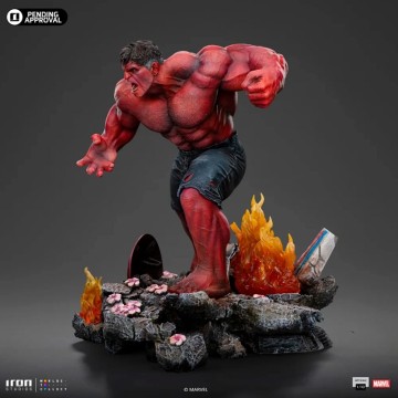 Figuras Red Hulk (23 cm) de Iron Studios