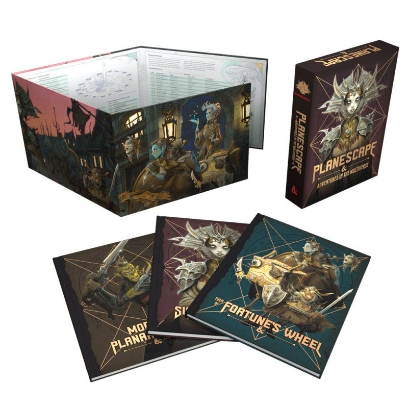 D&D Planescape Adventures in Multiverse ALT CVR Inglés - Dungeons & Dragons