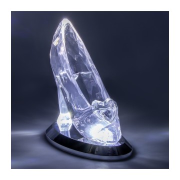 Cinderella Vaso de Cristal Slipper 3D Lámpara - Paladone