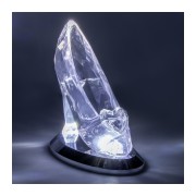 Cinderella Vaso de Cristal Slipper 3D Lámpara - Paladone