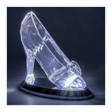 Cinderella Vaso de Cristal Slipper 3D Lámpara - Paladone