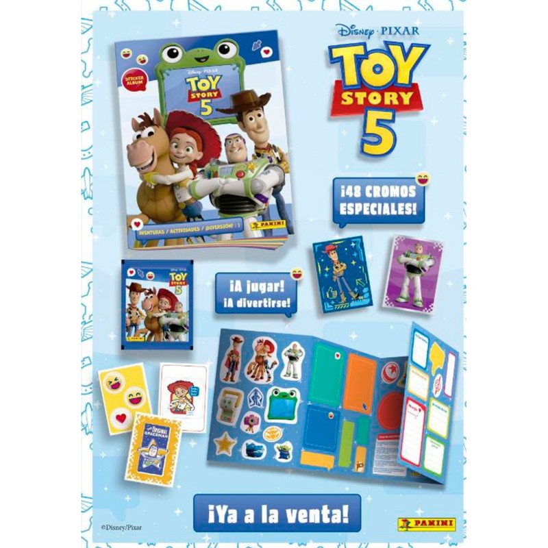 Cartón Toy Story 5 (Álbum + 4 Sobres) - Panini Cromos
