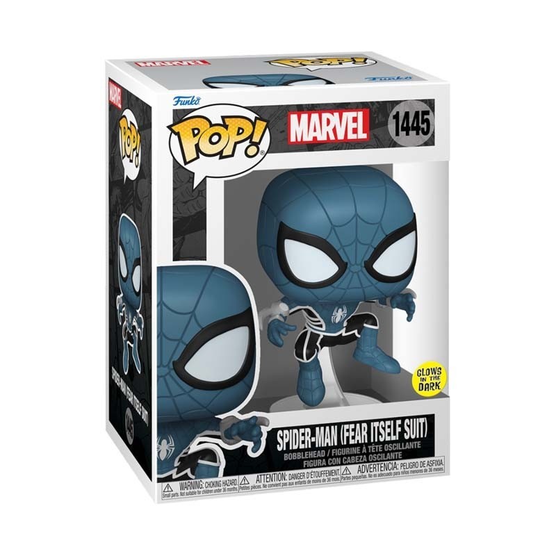 Funko Pop! Vinyl Spider-Man Comics- Asgardian Armor (Glow) - Marvel