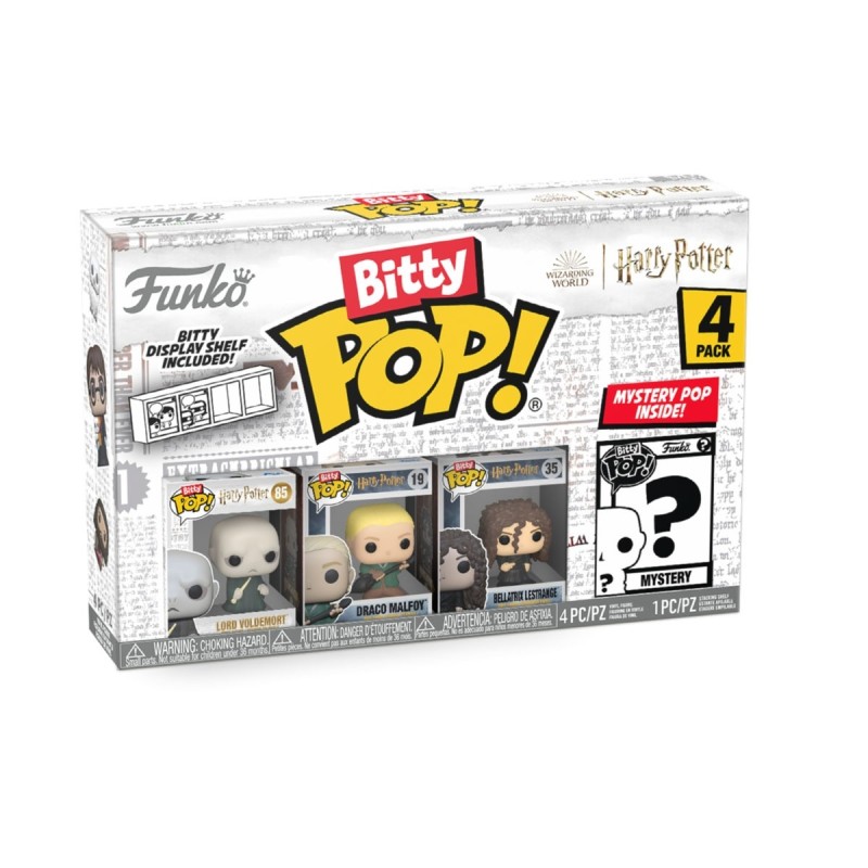 Funko Bitty POP Voldemort 4 figuras - Harry Potter