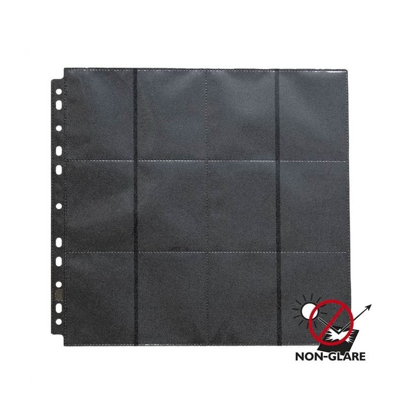 Álbum Páginas de 24 bolsillos Non Glare para cartas standard Dragon Shield