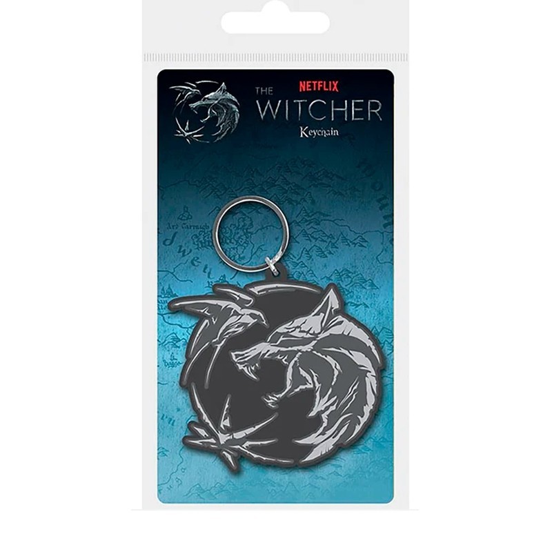 Llavero The Witcher (WOLF SWALLOW STAR) Pyramid International