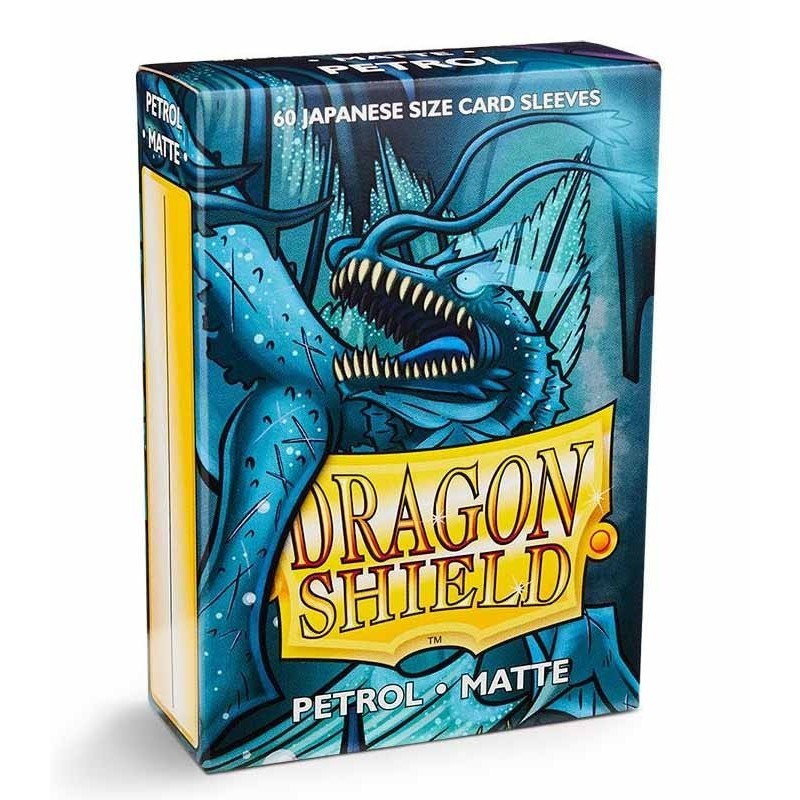 Fundas Small 59mm x 86mm Matte Azul (60 fundas) Dragon Shield.