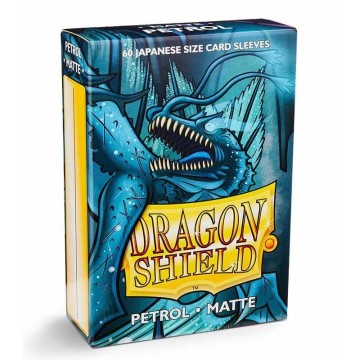 Fundas Small 59mm x 86mm Matte Azul (60 fundas) Dragon Shield.