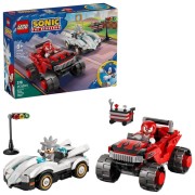 Coche de Silver vs. Monster Truck de Knuckles