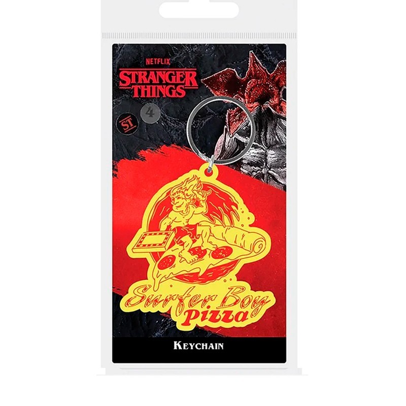 Llavero Stranger Things 4 (SURFER BOY PIZZA) Pyramid International