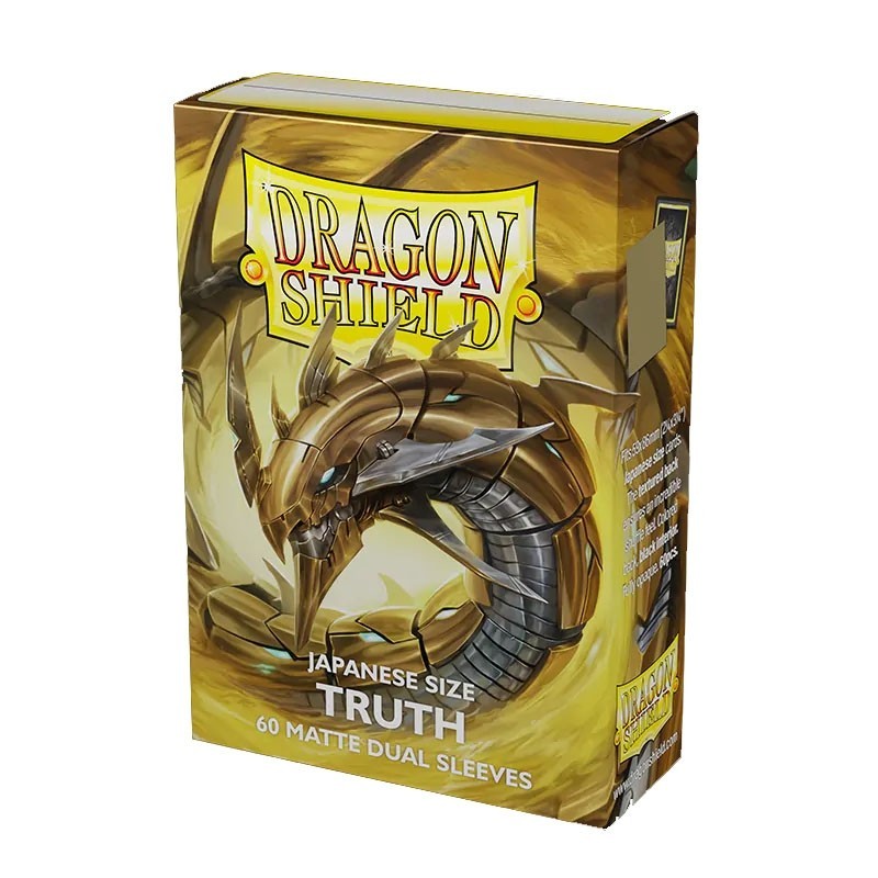 Fundas Small Dual Matte (60 unidades) Truth de Dragon Shield
