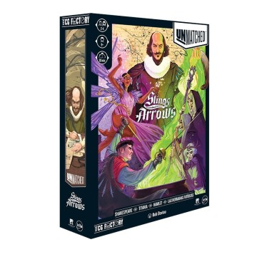 Unmatched : Slings & Arrows en Español Juego de mesa de Tcg Factory
