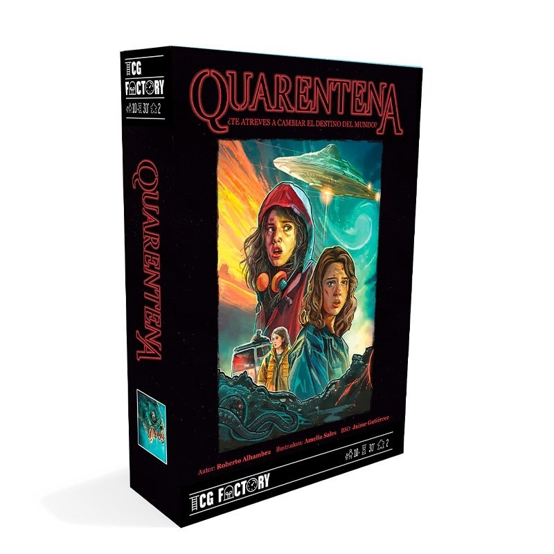 Quarentena en Español Juego de mesa de Tcg Factory