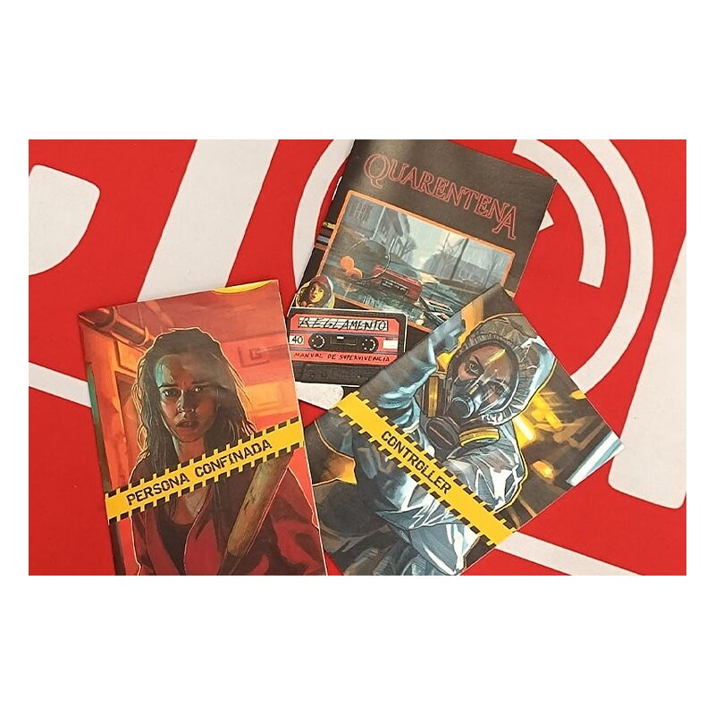 Quarentena en Español Juego de mesa de Tcg Factory