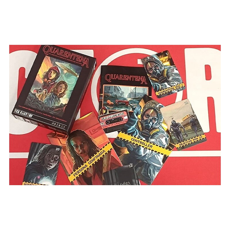 Quarentena en Español Juego de mesa de Tcg Factory