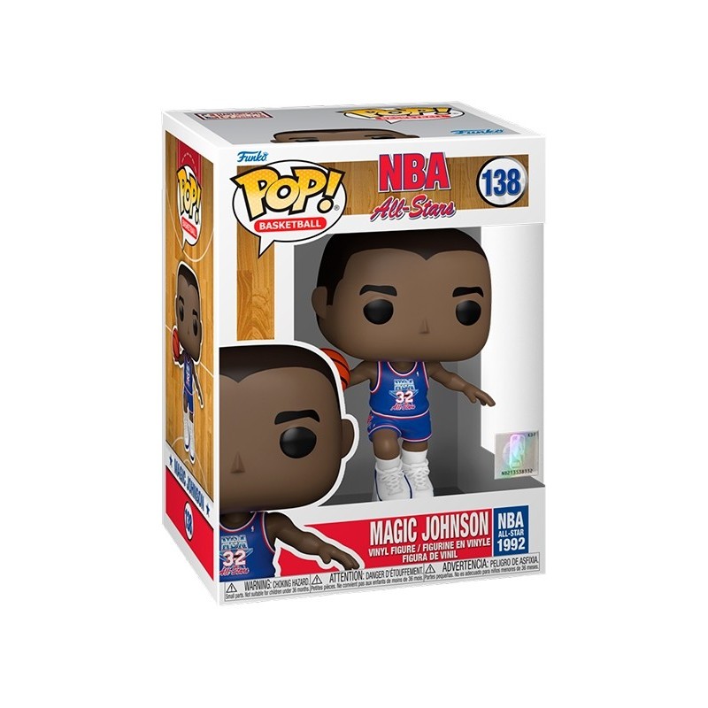 Funko POP! Vinyl Legends - Magic Johnson (BlueAllStarUni1991) - NBA