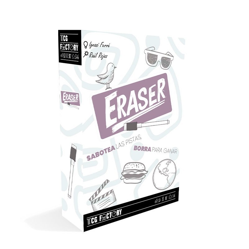 ERASER en Español Juego de mesa de Tcg Factory