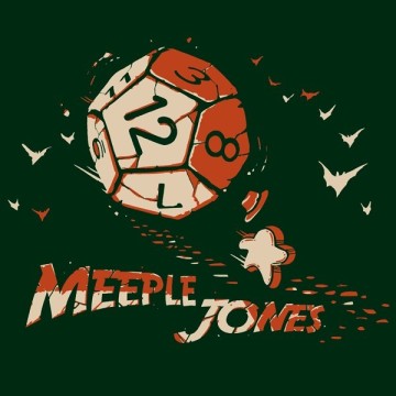 Camiseta Unisex Meeple Jones