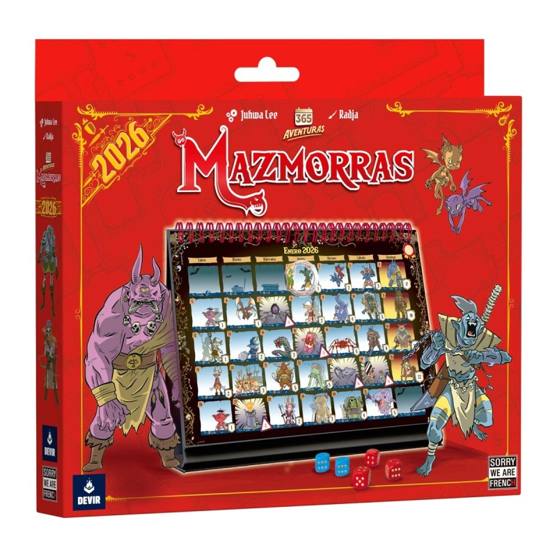 Calendario 365 Adventures Dungeon