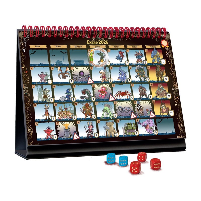 Calendario 365 Adventures Dungeon